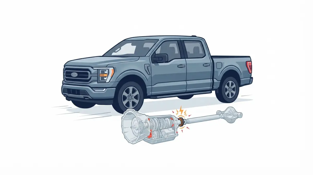 F-150 clunk when Stopping from 10-speed transmission and driveline