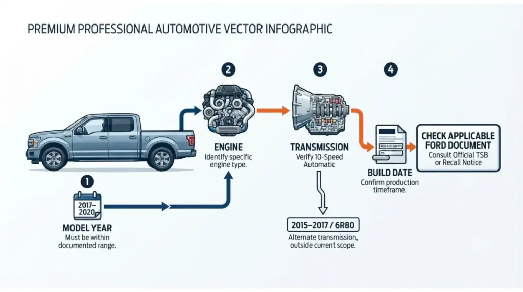 Fix or Sell: F-150 year engine transmission and build date coverage check